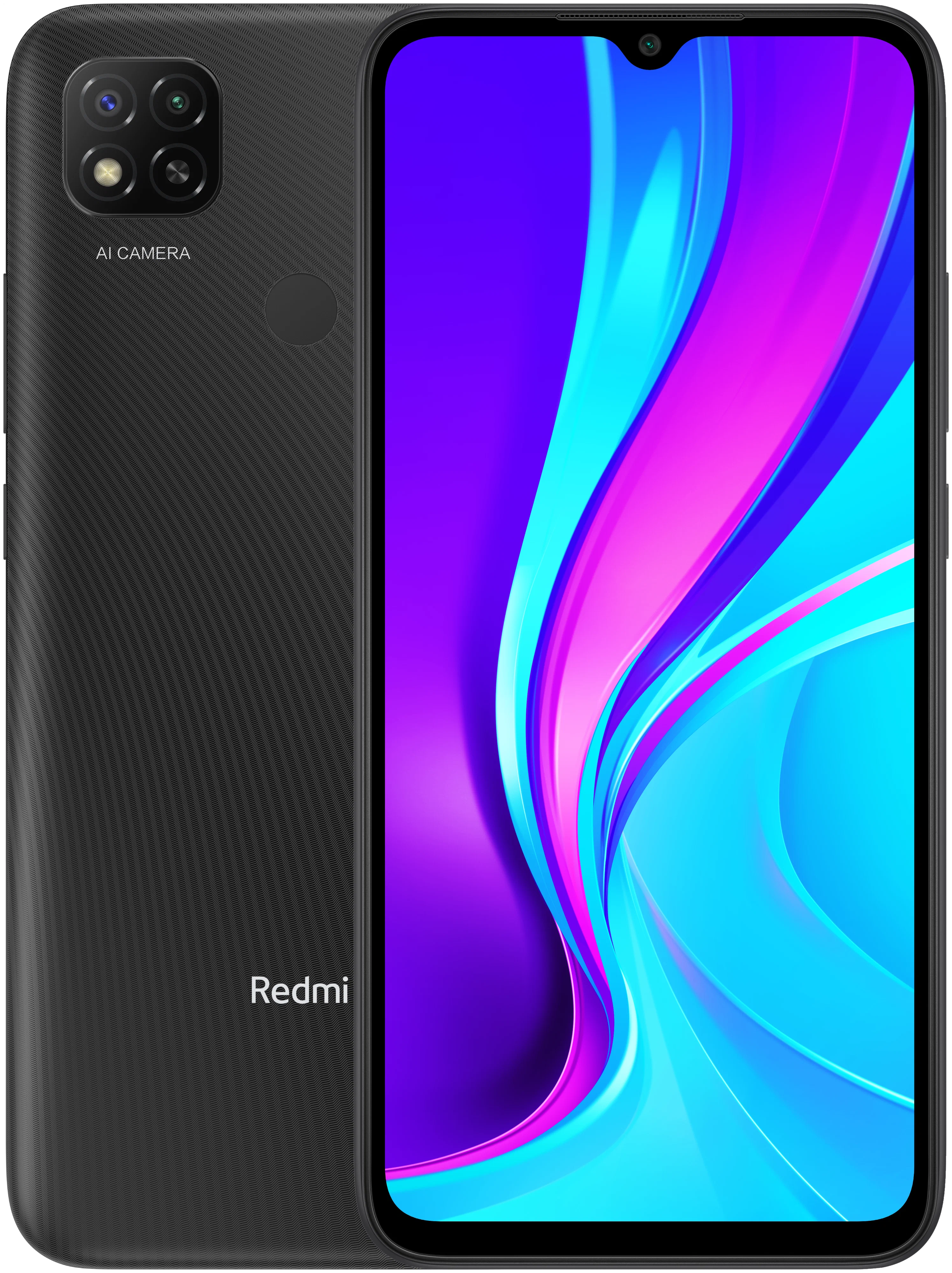 Смартфон Xiaomi Redmi 9C NFC 2/32 ГБ Global, чёрный купить по цене 12990 ₽  в Москве